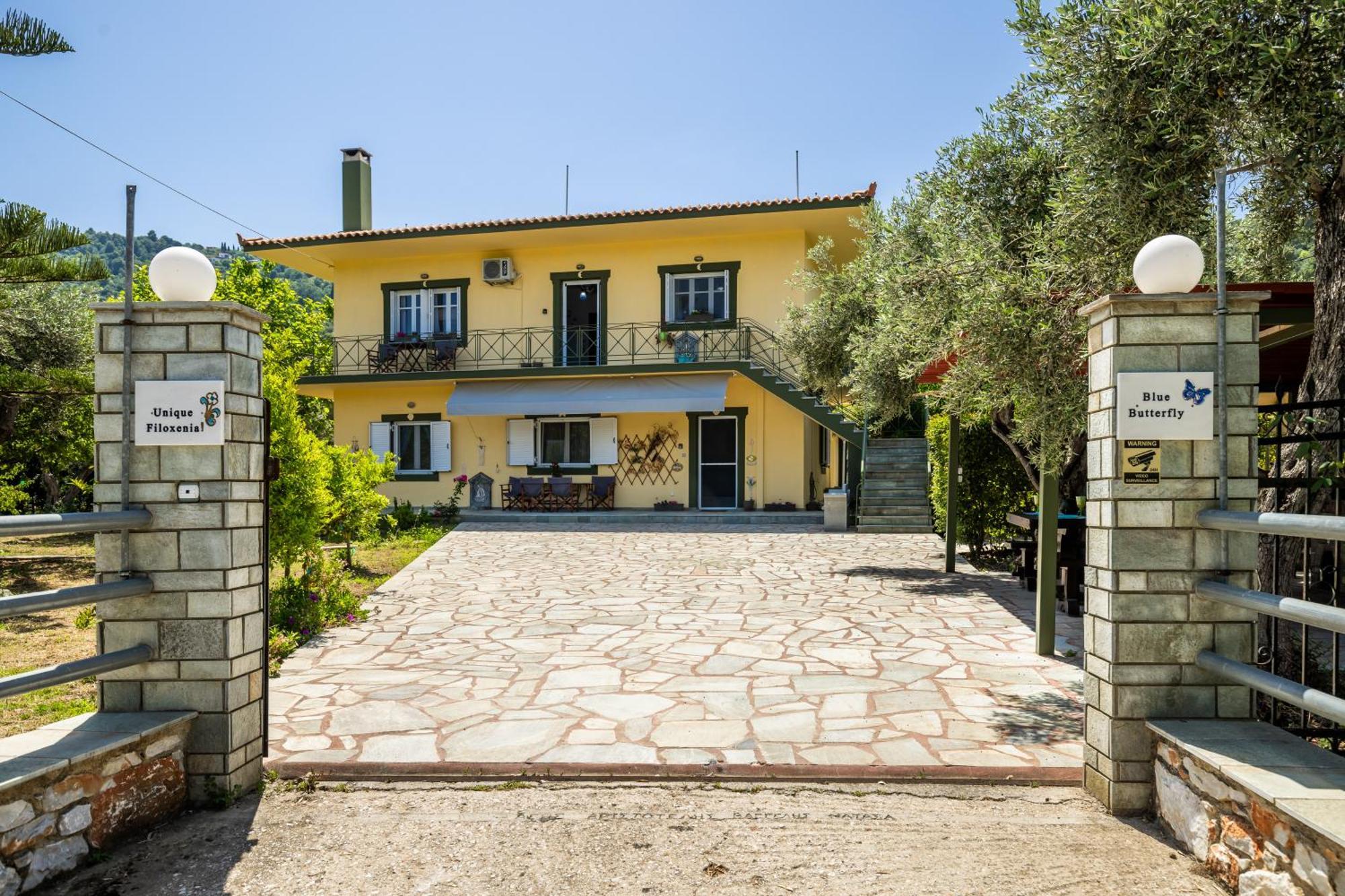 Ferienwohnung Blue Butterfly Skopelos Exterior foto